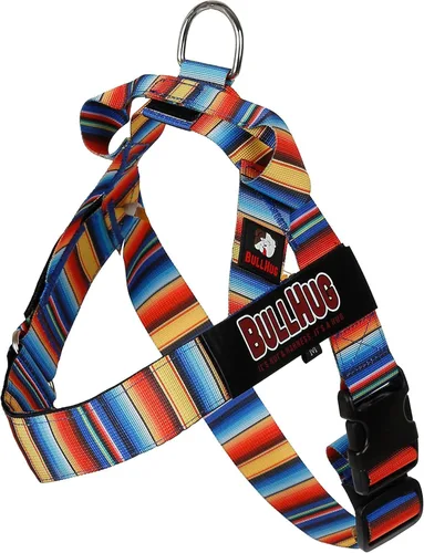 Miniatura 53 de BULLHUG Arnés ajustable para perro, sin tirones, sin estrangulamiento, para bulldogs ingleses, bulldogs franceses, pugs y razas de pecho ancho