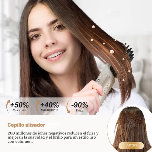 Miniatura 7 de 7MAGIC Estilizador de aire caliente 7 en 1, cepillo secador de pelo con rizadores de envoltura automática, secador de pelo de alta velocidad