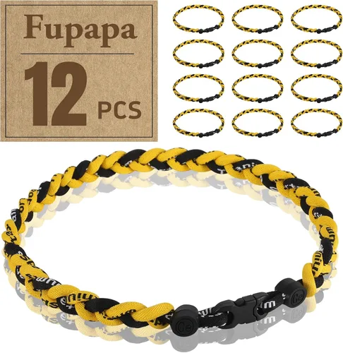 Miniatura 22 de Paquete de 12 collares de béisbol de alta calidad, collares deportivos multicolor de 18 pulgadas, ideal para regalos de equipo de béisbol, recuerdos