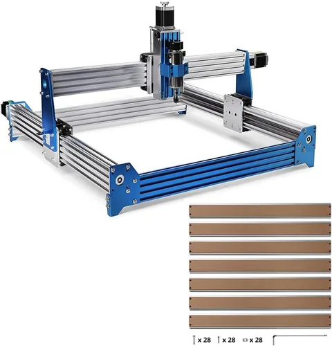 Genmitsu Máquina enrutadora CNC PROVerXL 4030 XY-Axis Kit de extensión y aluminio y MDF híbrido Spoilboard accesorios mejorados, se expande de 4030