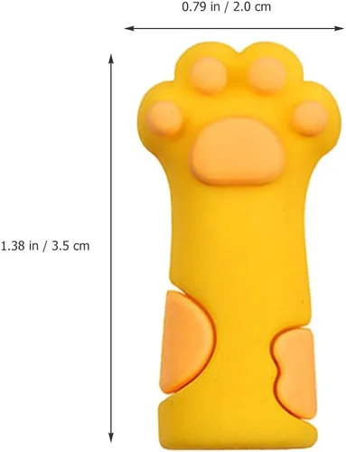 Miniatura 8 de FOMIYES 9 piezas de tijeras de piel muerta estuche protector de uñas tijeras pinzas para uñas protector de uñas pinzas de cutícula cubre cutícula