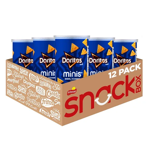 Miniatura 9 de Minis Botes, Doritos Queso Nacho, 1.95 onzas (paquete de 12)