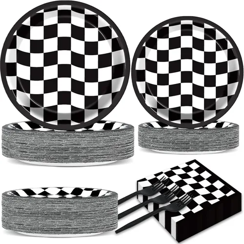 Miniatura 13 de 200 piezas de platos para fiesta de los 90, servilletas, juego de vajilla de CD mix de los 90 para decoración de fiesta temática retro de los 90
