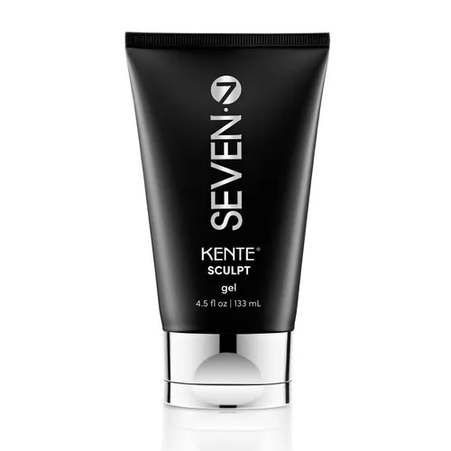 SEVEN Haircare KENTE SCULPT Gel para el cabello para mujeres y hombres, gel de peinado de fijación fuerte con aloe vera y pepino, sin alcohol, sin