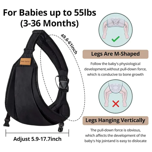Miniatura 3 de Portabebés para recién nacidos a niños pequeños, ligero portabebés, eslinga para bebé, portabebés, portabebés, portabebés, portabebés, eslinga