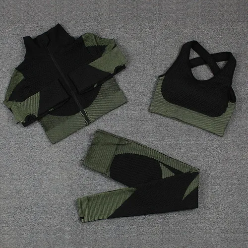 Miniatura 5 de Ropa de yoga de secado rápido de tallas grandes para mujer, ropa de fitness de manga larga, tops de ejercicio, fitness, yoga y entrenamiento