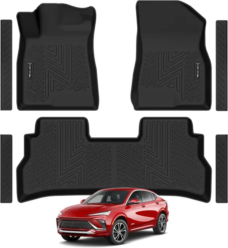 Miniatura 10 de Alfombrillas de suelo y revestimientos de carga para Toyota Camry 2012-2017 (Compatible con híbrido) Protección para todo tipo de clima Goma TPE