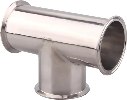 Miniatura 8 de DERNORD Abrazadera Tee 3 Way Acero Inoxidable 304 Montaje Sanitario Se Ajusta 2" Tri-abrazadera, 2.008 in Tubo OD