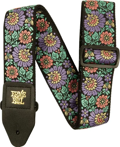 Miniatura 20 de Ernie Ball Correa de guitarra Jacquard, azul Albuquerque (P04609)