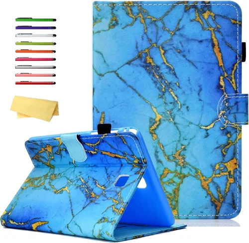 Miniatura 14 de Funda UUcovers para Galaxy Tab A 8.0 con cierre magnético, ajustado, función atril y tarjetero, con función de encendido y apagado automático, 8