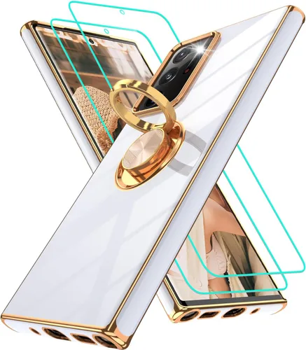 Miniatura 31 de Gritup Funda para Samsung Galaxy A14 5G: Funda Samsung A14 con 2 Protectores de Pantalla, Soporte de Anillo con Rotación 360°, Soporte Magnético