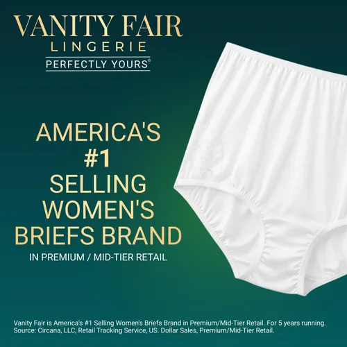 Miniatura 4 de Vanity Fair Calzoncillo de encaje Perfectly Yours para mujer, color blanco