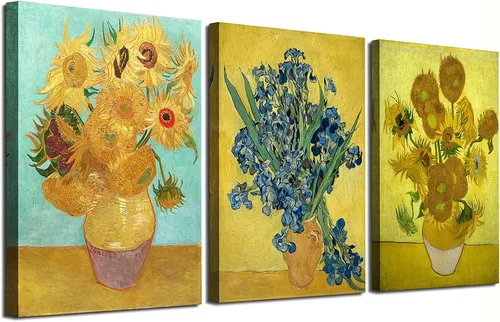 Miniatura 12 de Impression Paintings de Claude Monet - Lienzo de reproducción de arte giclée para pared, para comedor, dormitorio, cocina, baño, decoración