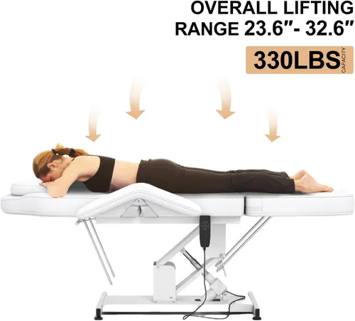 Miniatura 2 de Artist hand Mesa de masaje eléctrica de altura ajustable cama de masaje cama de masaje cama facial cama de pestañas para extensiones de pestañas