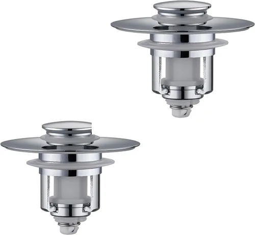 Miniatura 8 de Tapón de Drenaje para Lavabo de Baño, Colador Tapón de Drenaje Emergente 2 en 1 para Orificios de Drenaje de Lavabo de 1.06"-1.65", Tapón de Lavabo