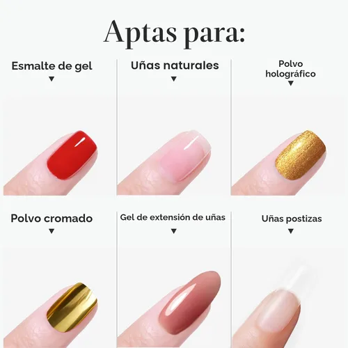 Miniatura 8 de CANNI - Juego de 2 capas de esmalte de uñas de gel sin necesidad de limpieza y capa base, acabado brillante, duradero, esmalte de uñas de gel