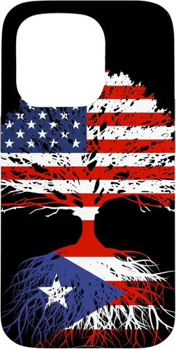 Miniatura 13 de Funda para iPhone 14 Puerto Rico Boricuas Roots Puerto Rico con bandera estadounidense