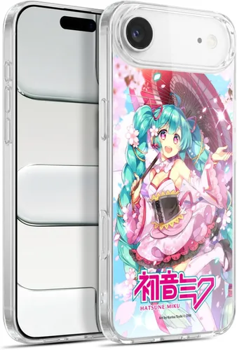 Miniatura 57 de Head Case Designs Licencia Oficial Hatsune Miku Gráficos Lindos Carcasa de Gel [Protección de Grado Militar] Compatible con Apple iPhone 7