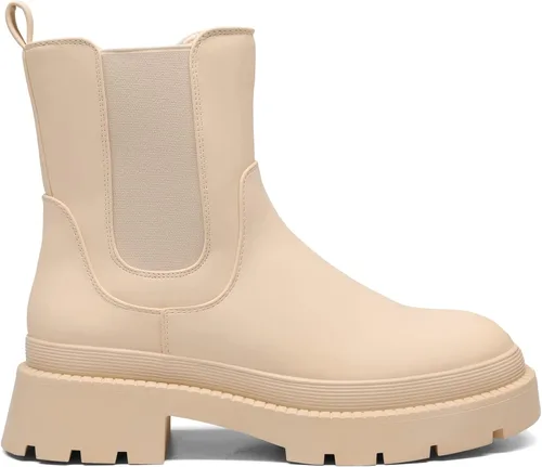 Miniatura 2 de DREAM PAIRS Chelsea - Botines de plataforma para mujer