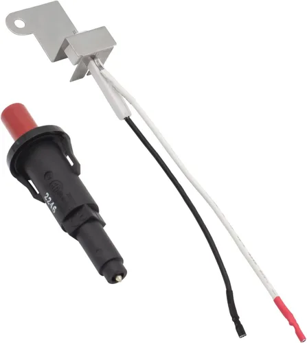 DELSbbq 60092 - Kit de encendido para parrilla con botón pulsador, compatible con Weber Q300 Q3000, repuesto para arrancador de fuego de parrilla a