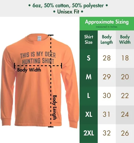 Miniatura 6 de Camiseta de caza This is My Deer Camiseta divertida de Hunter Blaze naranja