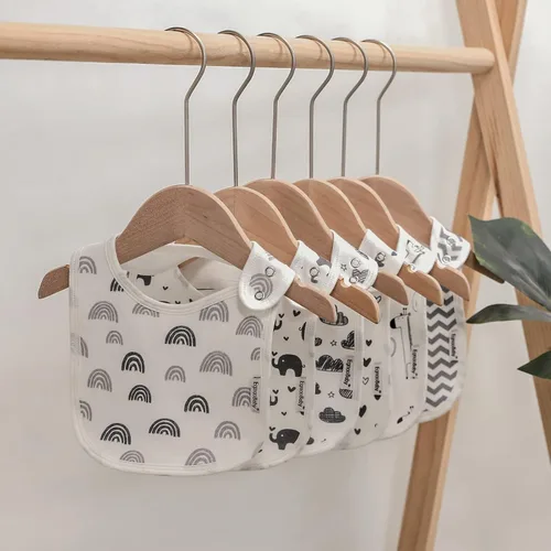 Miniatura 7 de Baberos para bebés para niños y niñas, baberos para dentición y babeo, baberos para bebé, baberos para recién nacidos