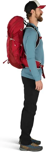 Miniatura 9 de Osprey Talon 36L - Mochila de senderismo para hombre con cinturón para la cadera, cinturón verde/negro, S/M