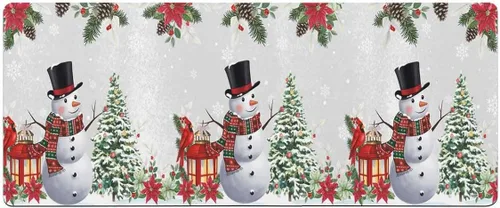 Miniatura 7 de Tapete de baño de Navidad para bañera, antideslizante, de secado rápido y absorbente, de tierra de diatomeas, tapete de cocina, tapete de cocina