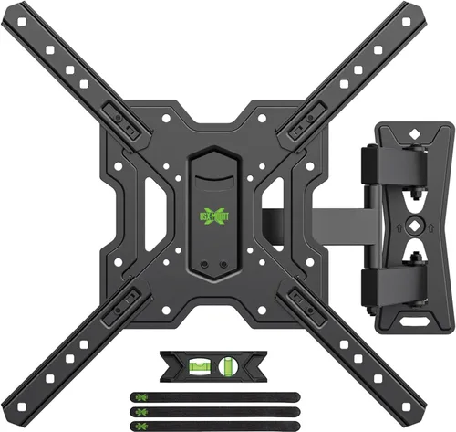 Miniatura 10 de USX MOUNT Soporte de pared pequeño para monitor de TV Soporte de TV RV con soporte de pared VESA giratorio e inclinable para televisores