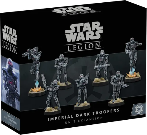 Asmodee Star Wars: Legion Imperial Dark Troopers Unit Expansion - Juego de mesa de miniaturas, juego de estrategia para niños y adultos, a partir de