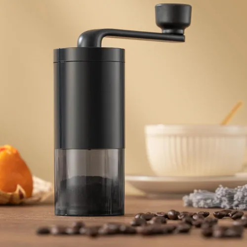 Miniatura 6 de Molinillo de café manual, molinillo de café portátil de mano, molinillo de café de rebabas cónicas con manivela, molinillos de espresso de rebabas