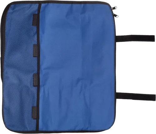 Miniatura 3 de Ergo Chef Bolsa enrollable de 8 bolsillos para cuchillos de chef, 1 bolsillo grande de malla para utensilios de cocina, mezcla duradera de nailon
