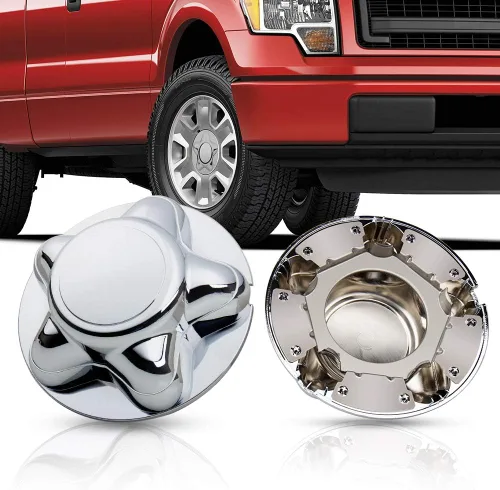 Miniatura 4 de Tapa central de 7 pulgadas con rueda de acero de 5 lengüetas cromada para Ford 1997-2003 F150 F-150 97-02 Expedition