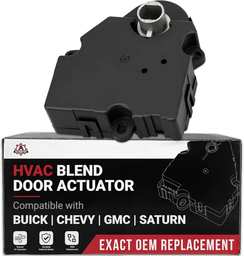 Miniatura 25 de AA Ignition - Actuador mezclador de repuesto para compuerta de aire para sistema de climatización (HVAC) de vehículos - Principal izquierdo