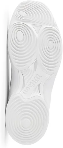 Miniatura 4 de WILSON Zapatos de pádel Hurakn Pro V2 para mujer, Blanco/Blanco/Plateado