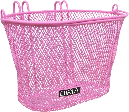Miniatura 8 de Cesta con ganchos, frontal, extraíble, malla de alambre pequeña, cesta de bicicleta para niños