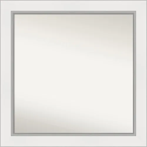 Miniatura 10 de Amanti Art Espejo de pared blanco de 30 x 42 pulgadas, espejo de baño rectangular blanco para decoración de pared de sala de estar, marco Parlor
