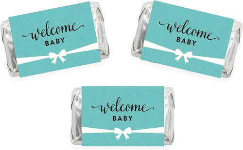 Miniatura 7 de Colección de Baby shower de Andaz Press Baby & Co., Banner Cards & Gifts, 1