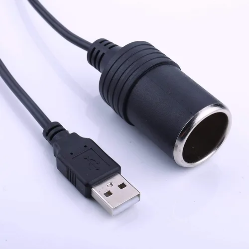 Miniatura 3 de Adaptador USB para encendedor de cigarrillos – iGreely USB A macho a 12 V para encendedor de cigarrillos de coche, convertidor de cable hembra de 1
