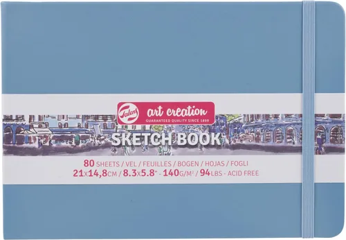 Miniatura 3 de Talens Art Creation Cuaderno de bocetos Espiral 15X15 cm, 80 Pages, 110Gr
