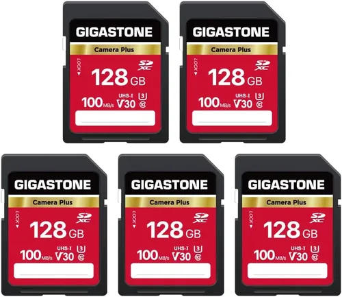 Miniatura 11 de GIGASTONE Tarjeta SD de 512 GB, cámara Plus, tarjeta de memoria SDXC V30 U3 SDXC de alta velocidad, video UHD compatible con cámara digital Canon
