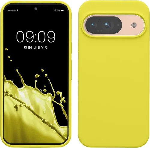 Miniatura 198 de kwmobile Funda Compatible con Google Pixel 6 Pro - Funda de Teléfono de Silicona TPU con Acabado Suave - Azul Caribe