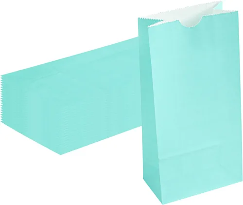 Miniatura 12 de Restaurantware Bag Tek - Bolsas de papel de 2 libras, 100 bolsas de almuerzo desechables, pequeñas para almuerzos, sándwiches y aperitivos, bolsas