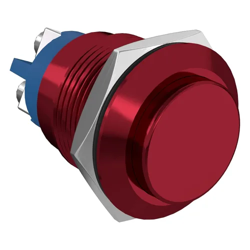 Miniatura 11 de STARELO 16 mm 5/8" Interruptor de botón momentáneo redondo alto 250 V de CA 5 A 12 V 36 V de CC 2 A 1NO SPST impermeable con carcasa de aluminio