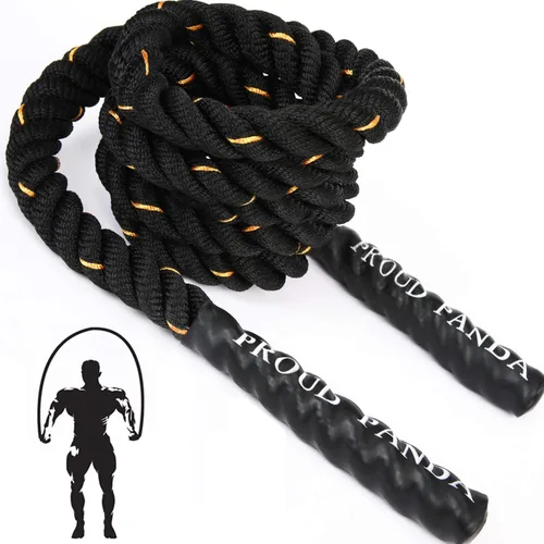 Cuerdas de Salto Pesadas para Fitness 2LB/3LB/5LB, Cuerda de Salto Pesada para Adultos, Cuerda de Ejercicio para Hombres y Mujeres, Entrenamiento