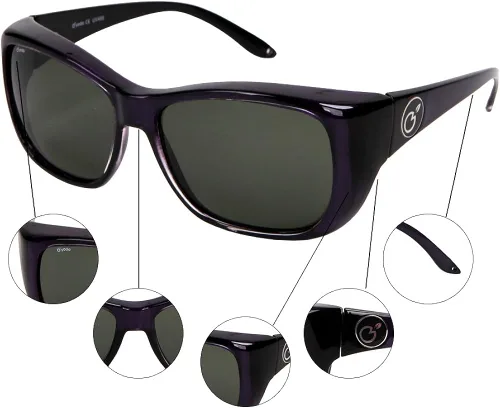 Miniatura 4 de yodo Gafas de sol con lentes polarizadas para hombres y mujeres