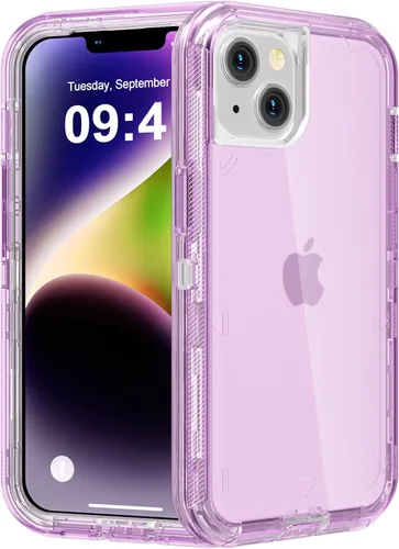 Miniatura 81 de Follaroma para iPhone 11, Funda Resistente a Prueba de Golpes, Protección Anti-Caída, Funda Protectora Transparente de Doble Capa Compatible