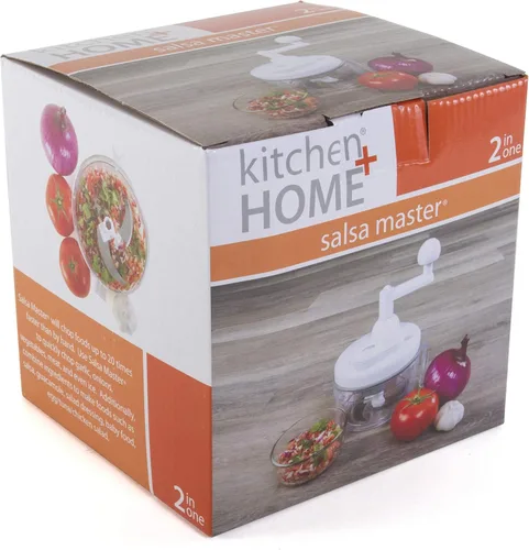 Miniatura 6 de Salsa Master. Máquina para hacer salsa, picar de alimentos, mezclar y batir. Manual.