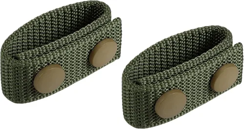 Miniatura 8 de FRTKK Cinturón de servicio con broches dobles para cinturón de 2¼ pulgadas de ancho, cinturón táctico de seguridad, accesorios de equipo militar