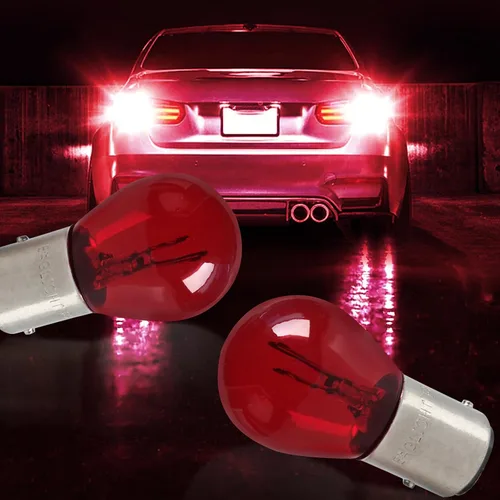 Miniatura 6 de 10 piezas Bombilla de luz para coche 1157 P21/5W S25 BAY15D, bombilla de luz de freno de doble cola alta y baja, luz de señal de giro, bombilla